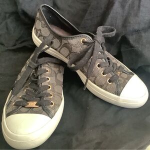 Coach White and Gray Women's Sneakers